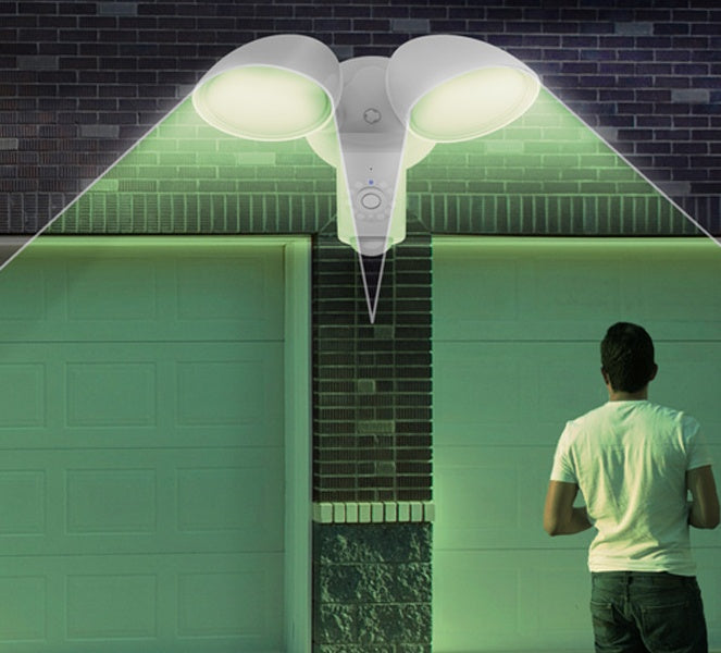 Intelligent Surveillance Camera Outdoor Lighting