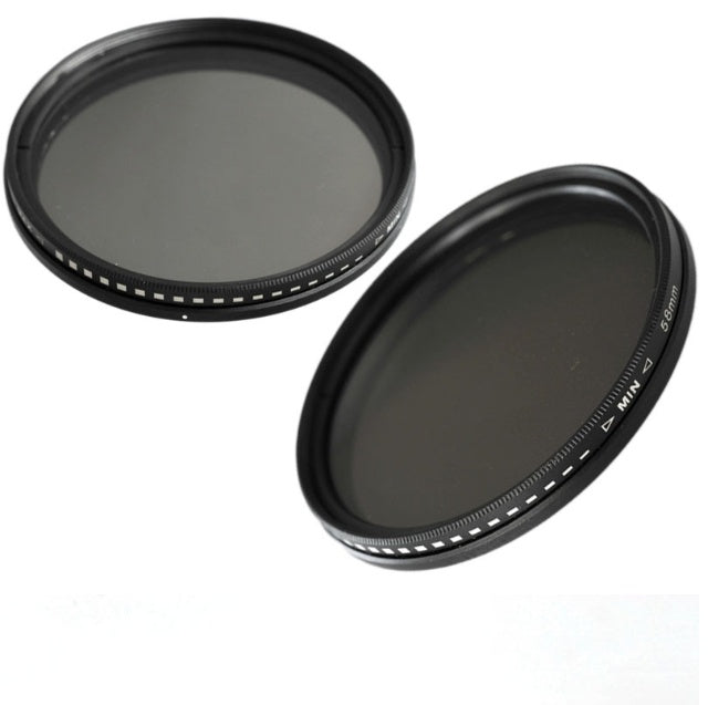 Adjustable filter camera filter multi-diameter mirror