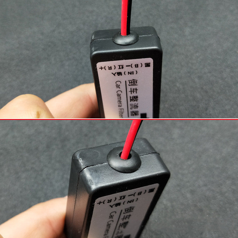 Reversing Camera Rectifier Stabilizes And Prevents Interference